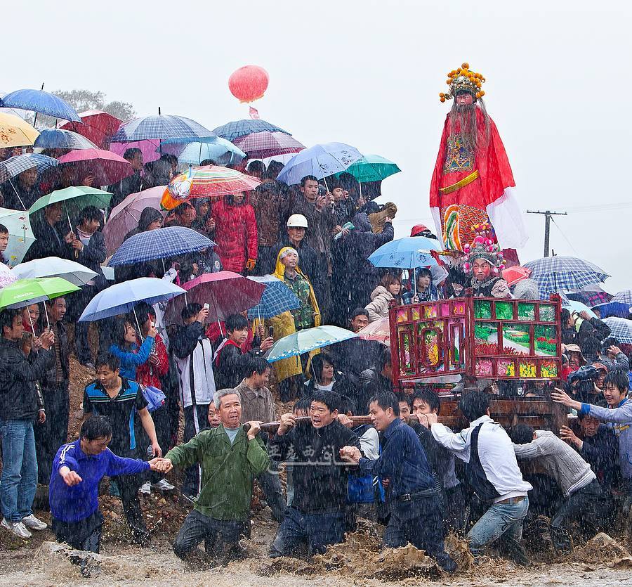 风雨无阻----连城罗芳“走古事”随拍 摄影 亚克西