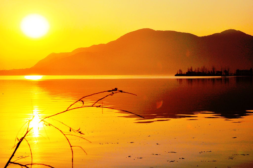 邛海夕照2 摄影 大山风