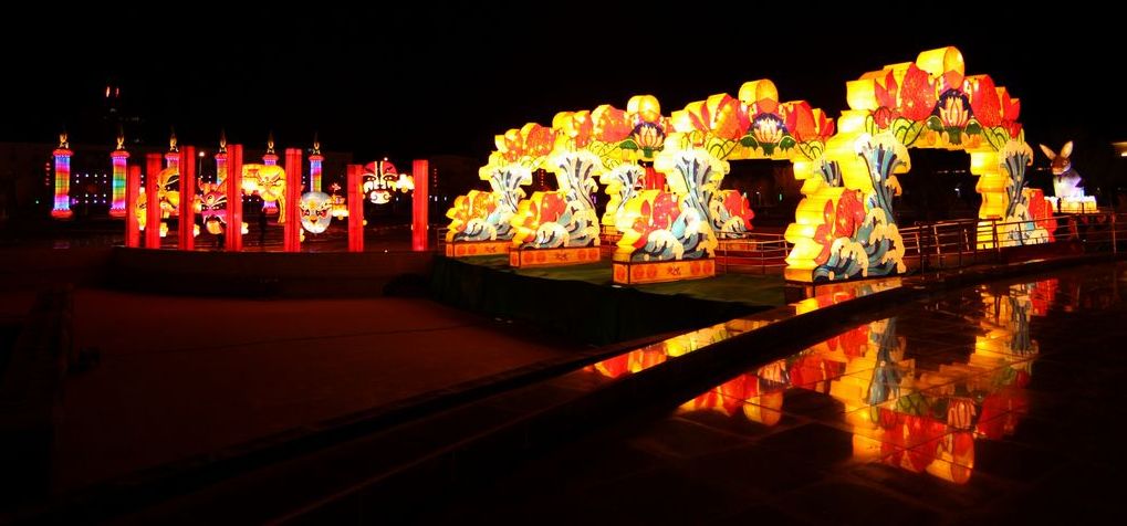 哈密基地夜景 摄影 细雨芳菲