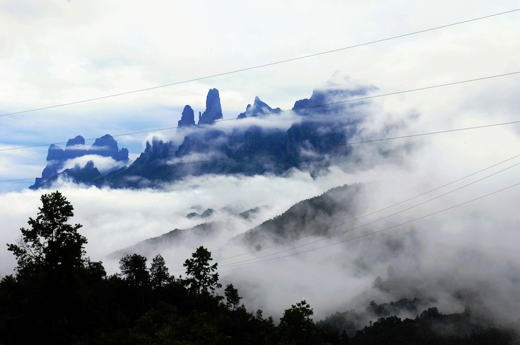 神奇圣堂山 摄影 光影作图