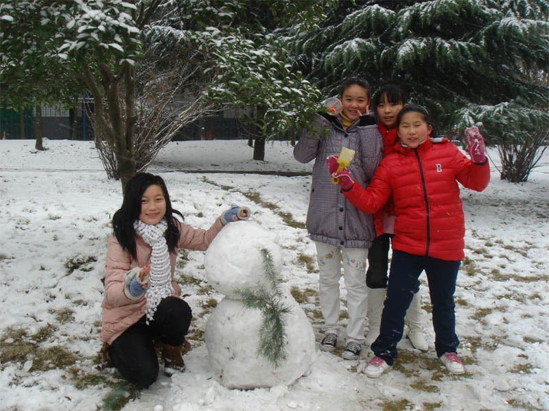 屋前雪景 摄影 仙人树