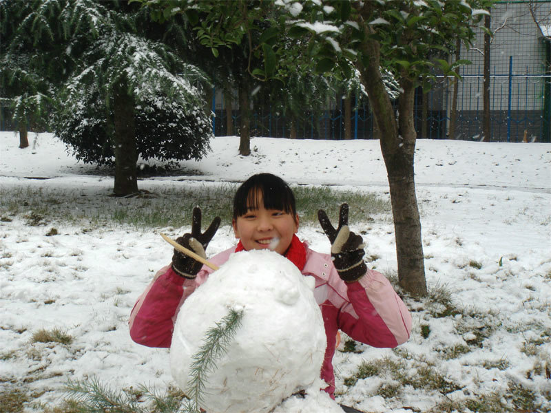 屋前雪景 摄影 仙人树