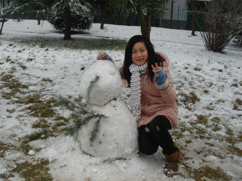 屋前雪景 摄影 仙人树