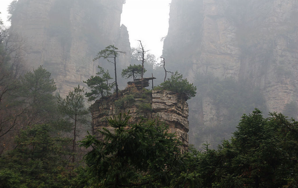 烟雨张家界 天书宝匣（请点击大图） 摄影 寒心