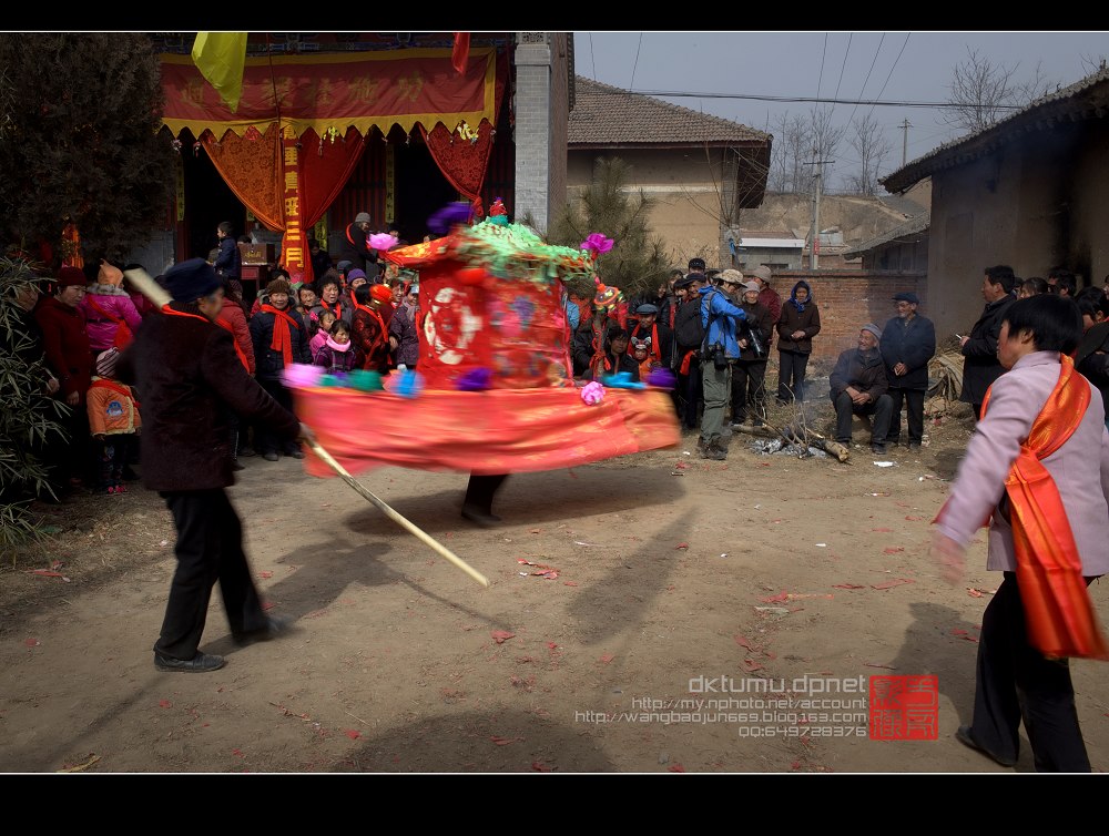 划旱船（社火.祭社） 摄影 dktumu.dpnet