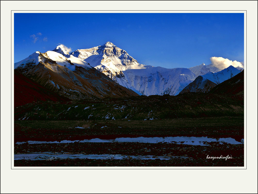 西藏掠影（4）—珠穆朗玛峰之三 摄影 好运定来