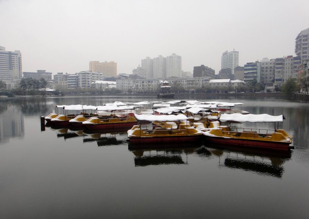 东湖雪景 摄影 人生快乐