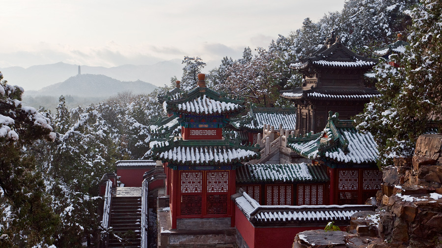 雪景（二） 摄影 古都侠影