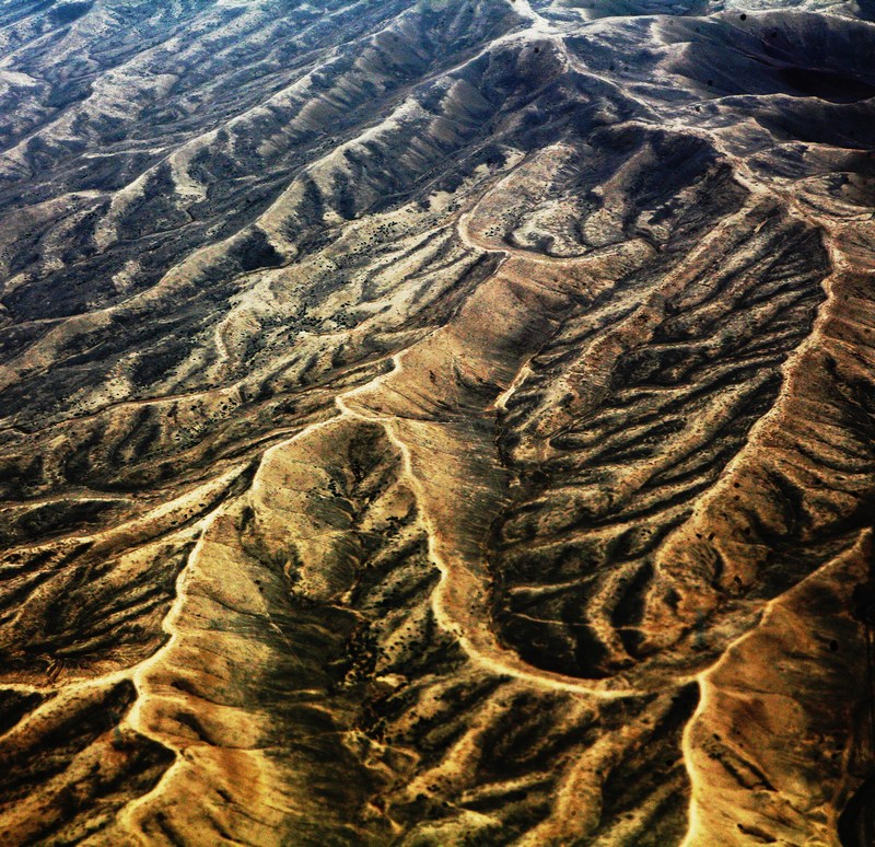 换个角度看风景（4）－大地脉络 摄影 秦川牛