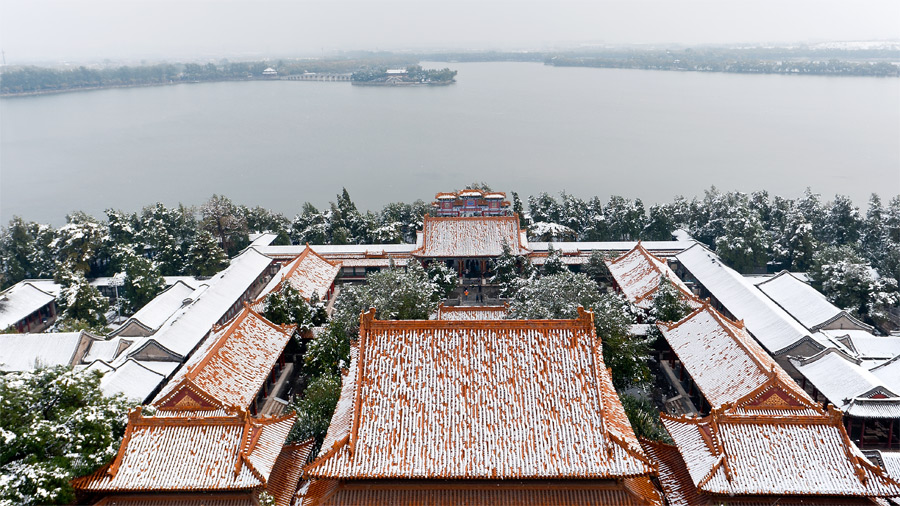 雪景（三） 摄影 古都侠影