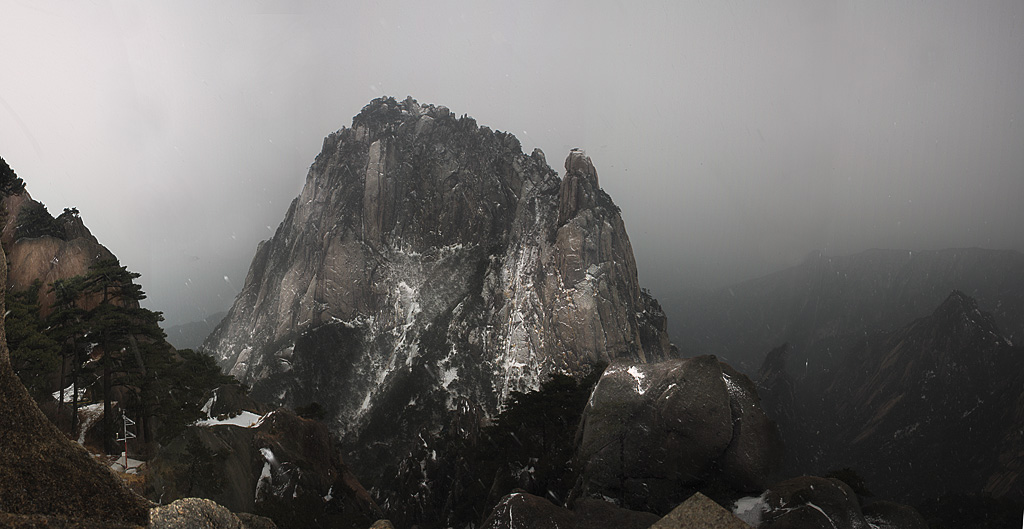 雪中黄山 摄影 qycq