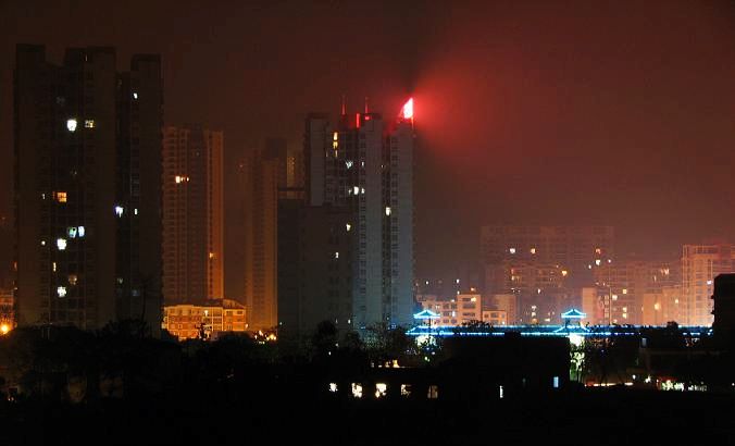 桃花新城夜景 摄影 镜彩世界