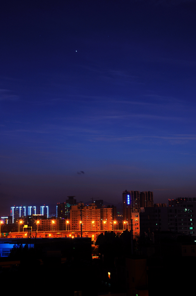 夜色 摄影 高原黑