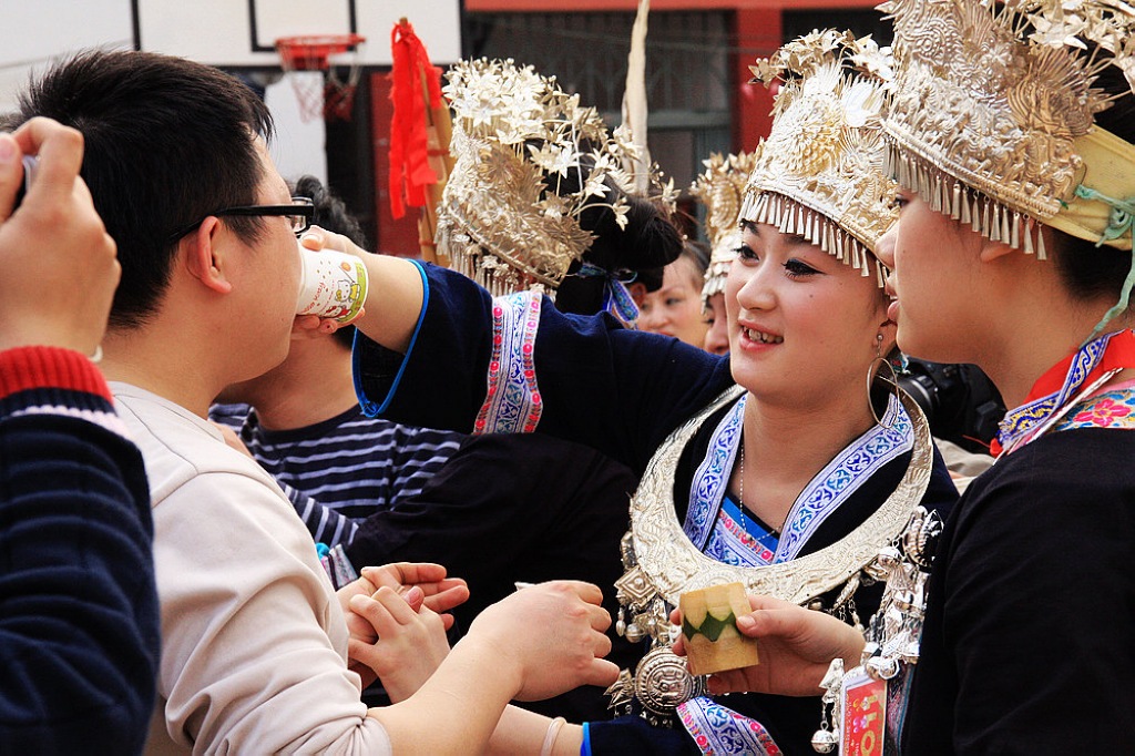 广南侗乡鼓楼落成五年庆纪实(40)(点击放大) 摄影 侗家山妹