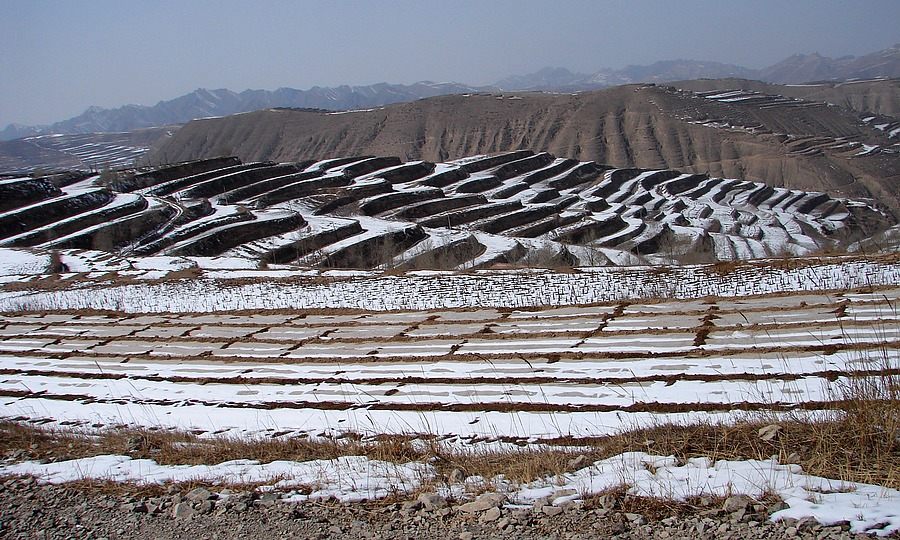 关山雪 摄影 草原上的风