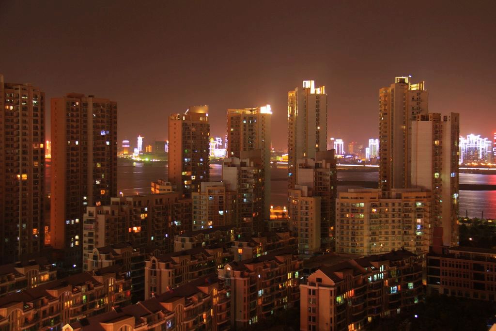 九江夜景 摄影 中度空间