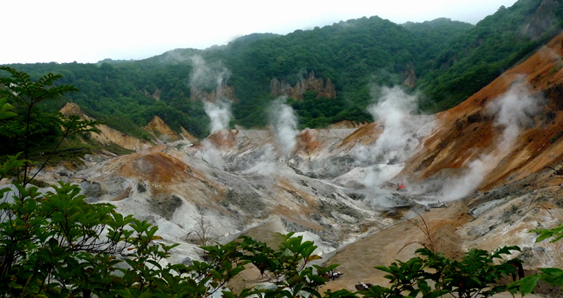 日本“登别地狱谷” 摄影 林雨