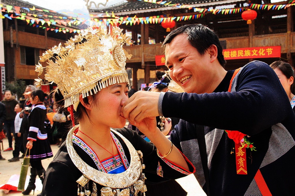 广南侗乡鼓楼落成五年庆纪实（46）（点击放大图片） 摄影 侗家山妹