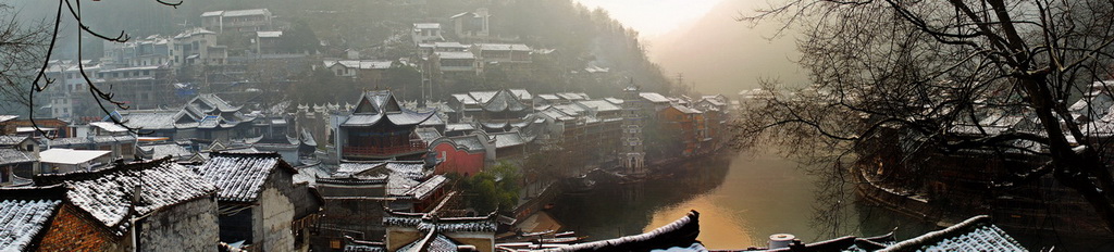 古城雪霁 摄影 山城老山羊