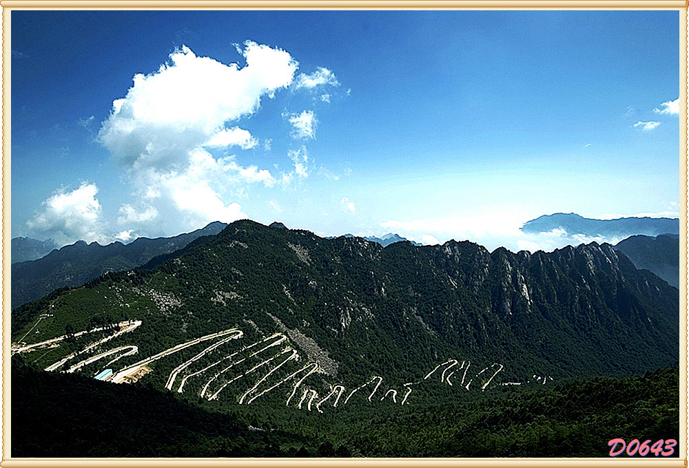 太白山 摄影 摔跟头