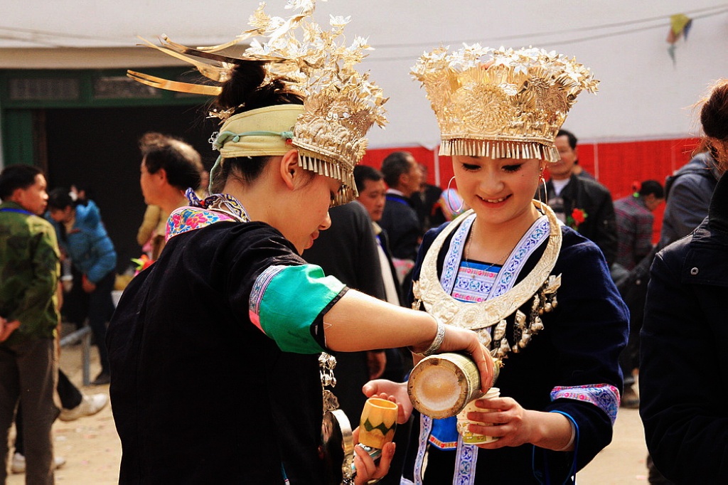 广南侗乡鼓楼落成五年庆纪实（48)（点击放大图片） 摄影 侗家山妹