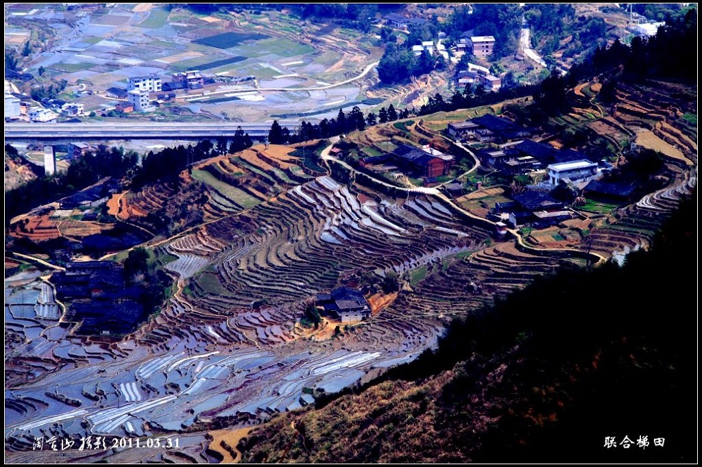 联合梯田2 摄影 淘金山