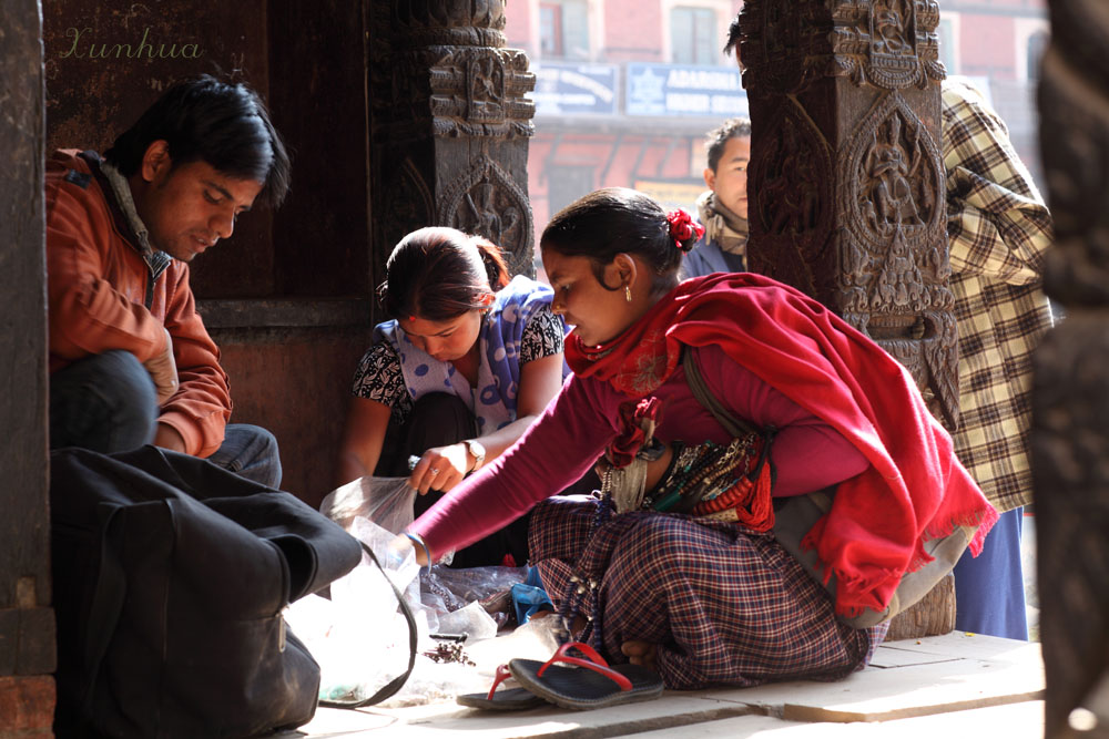 尼泊尔见闻--生意人2 摄影 xunhua