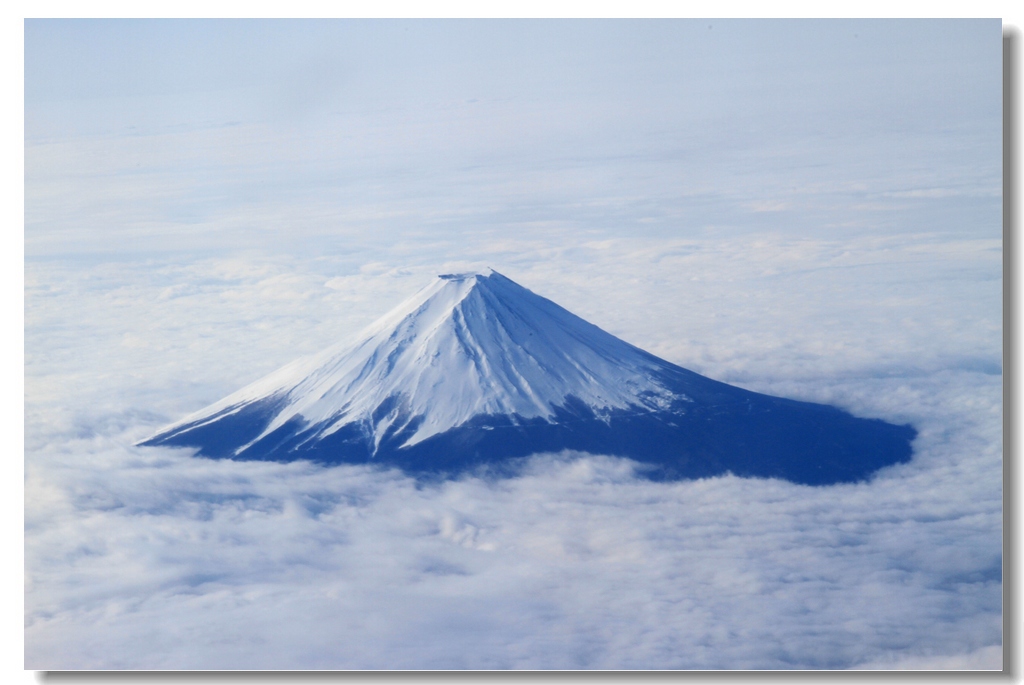 俯瞰富士山 摄影 玉洁冰清