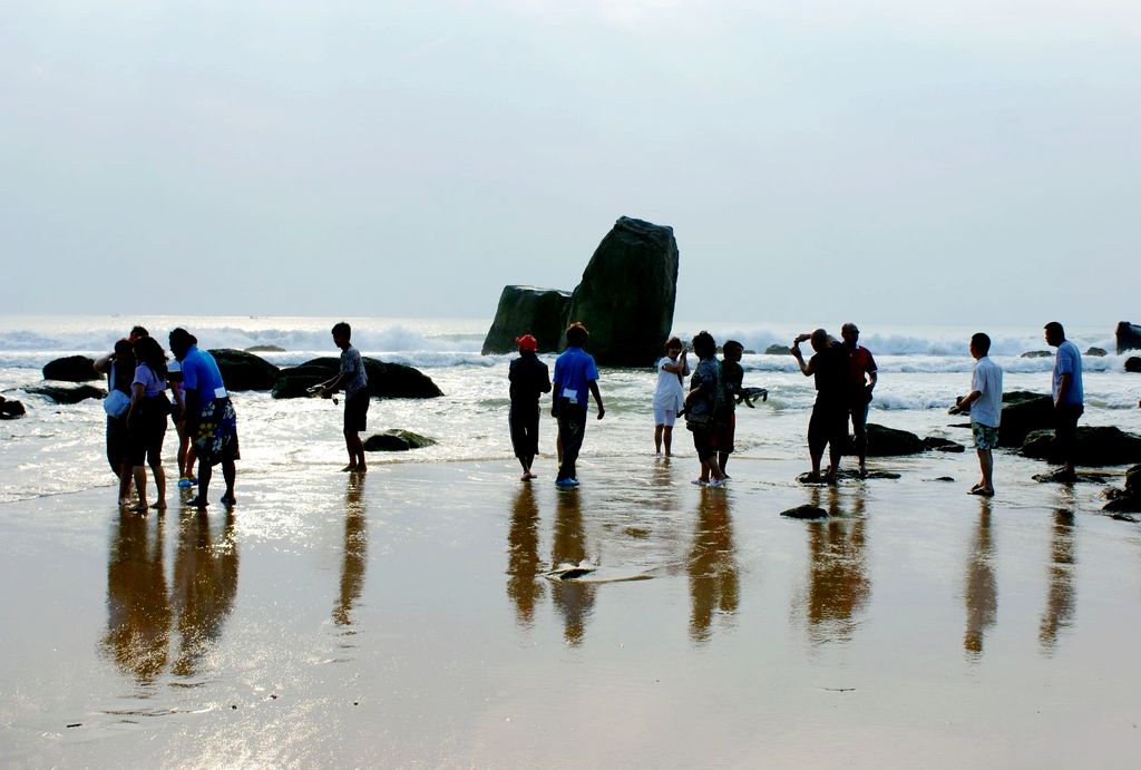 南海风情——清晨的海滩 摄影 关河纤夫