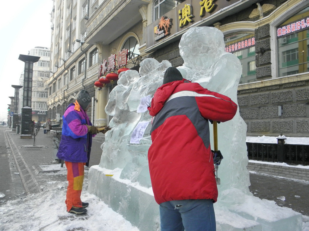 冰雪艺术家 摄影 江雪松风