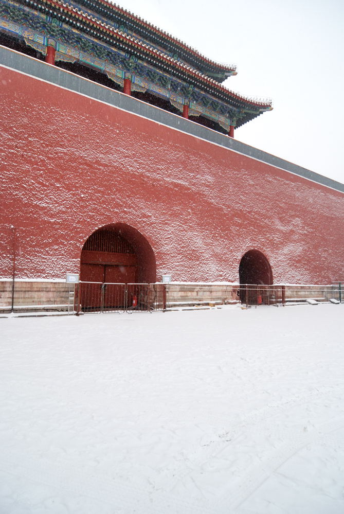 城楼映雪 摄影 luzhouzjy