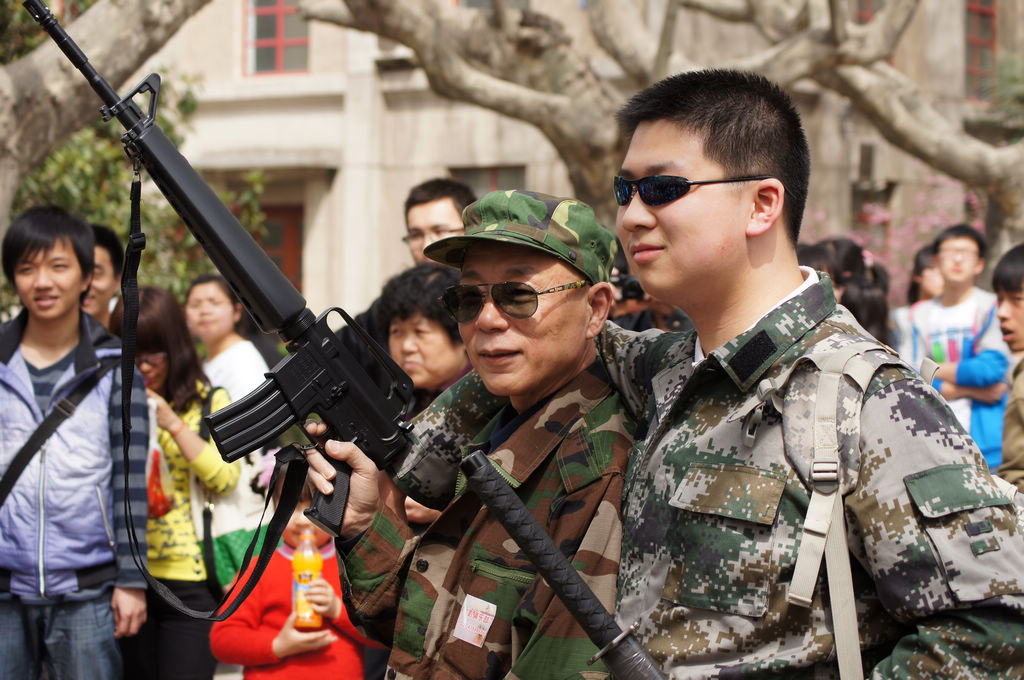 威武的将士 摄影 搏击光影手