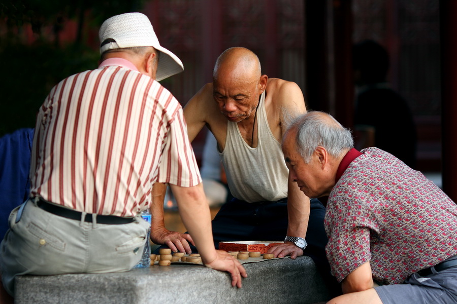 棋逢对手 摄影 六月山火