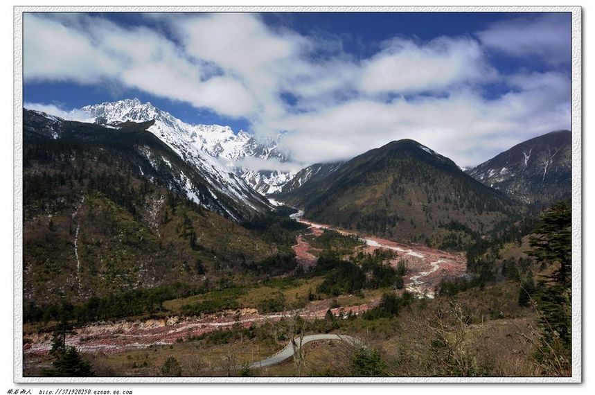 贡嘎山.雅家 摄影 顽雨人