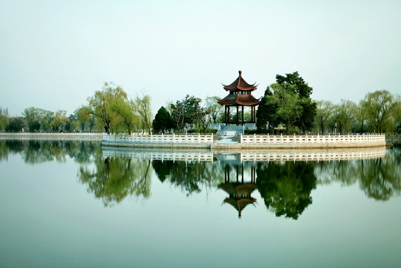 龙湖公园景色 摄影 河山锦绣