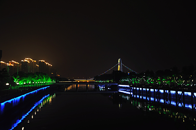 广州夜景海心沙广场1 摄影 阳光世界