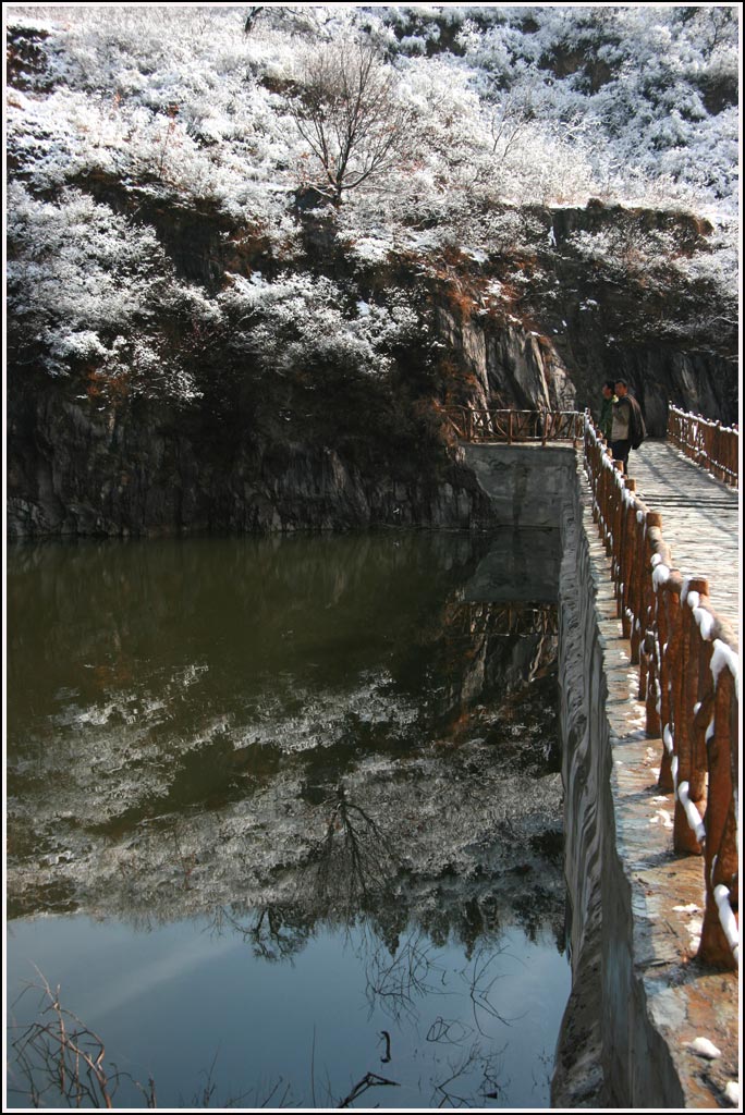 天门山最后的雪（4） 摄影 天门山隐士