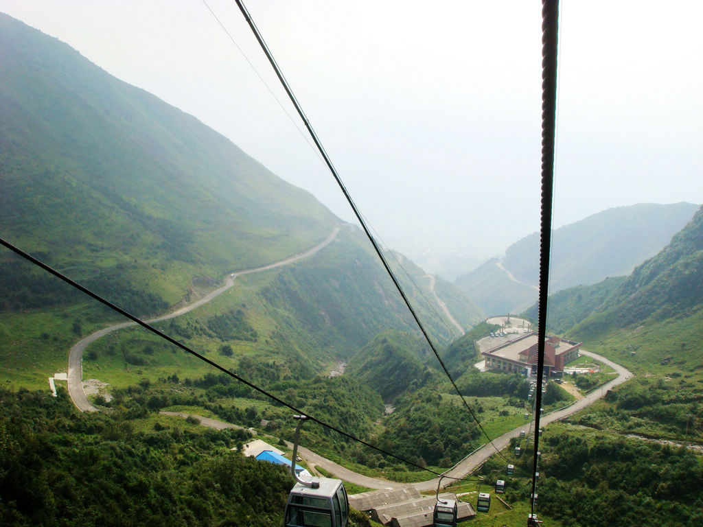 螺髻山缆车 摄影 Jane36912