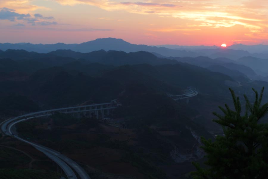 山峦晨色 摄影 墨山侬人