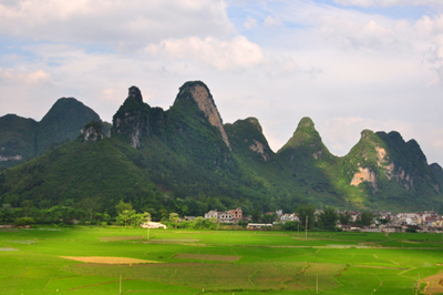 美丽的小山村 摄影 浣晴