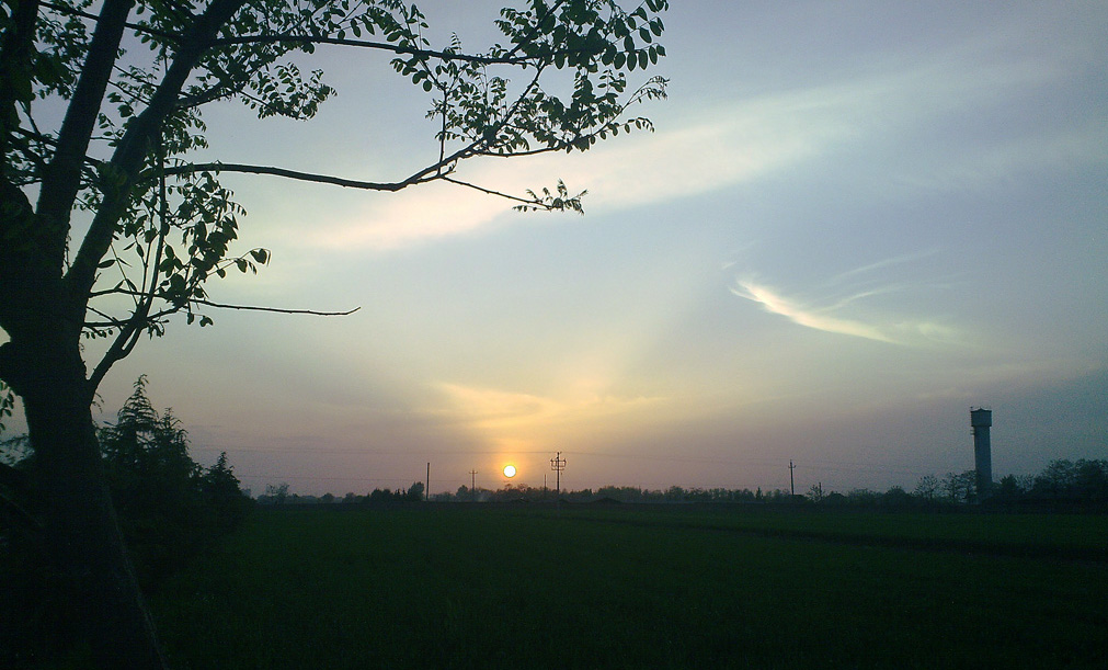 夕阳永驻 摄影 闲心飘逸