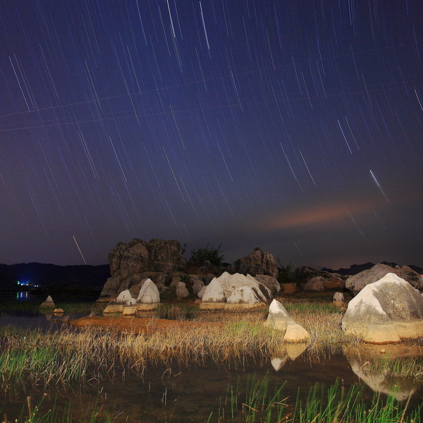 湿地星空 摄影 kk2009