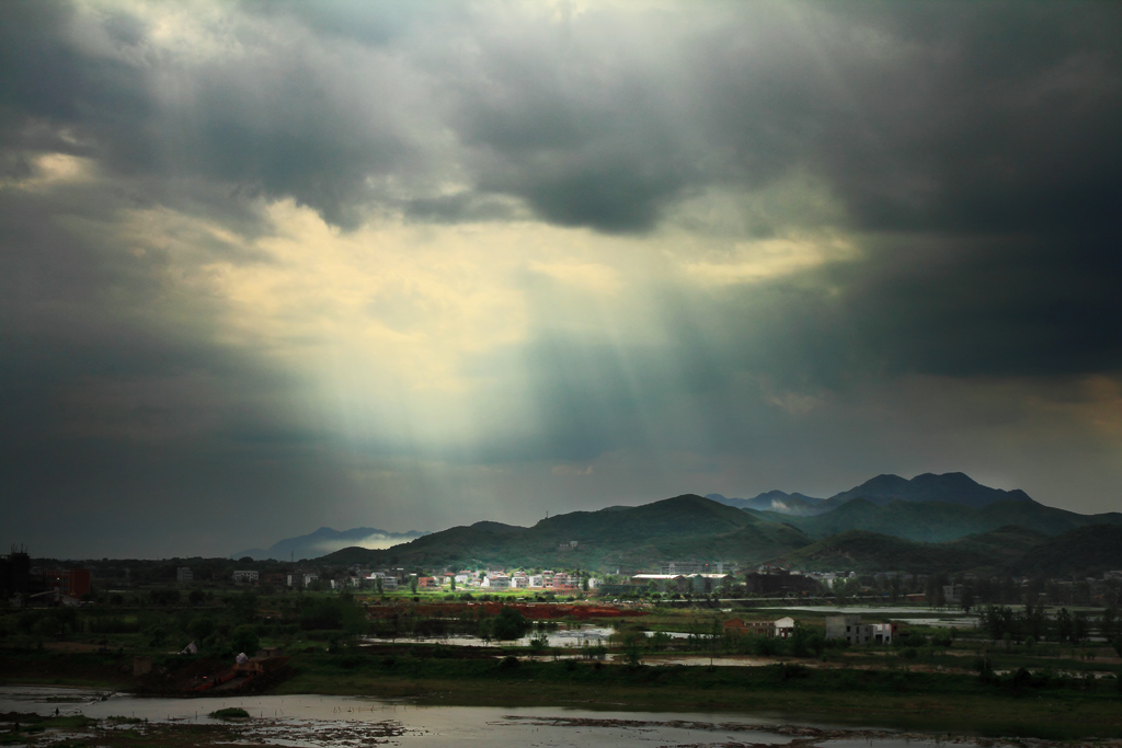 山乡·雨后 摄影 纤云磨墨