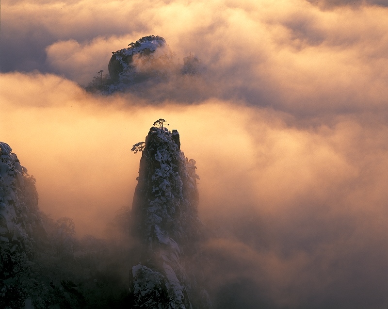 诗梦黄山 摄影 青青白丁