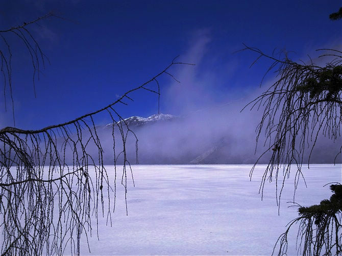 木格措雪景 摄影 SL游遍china