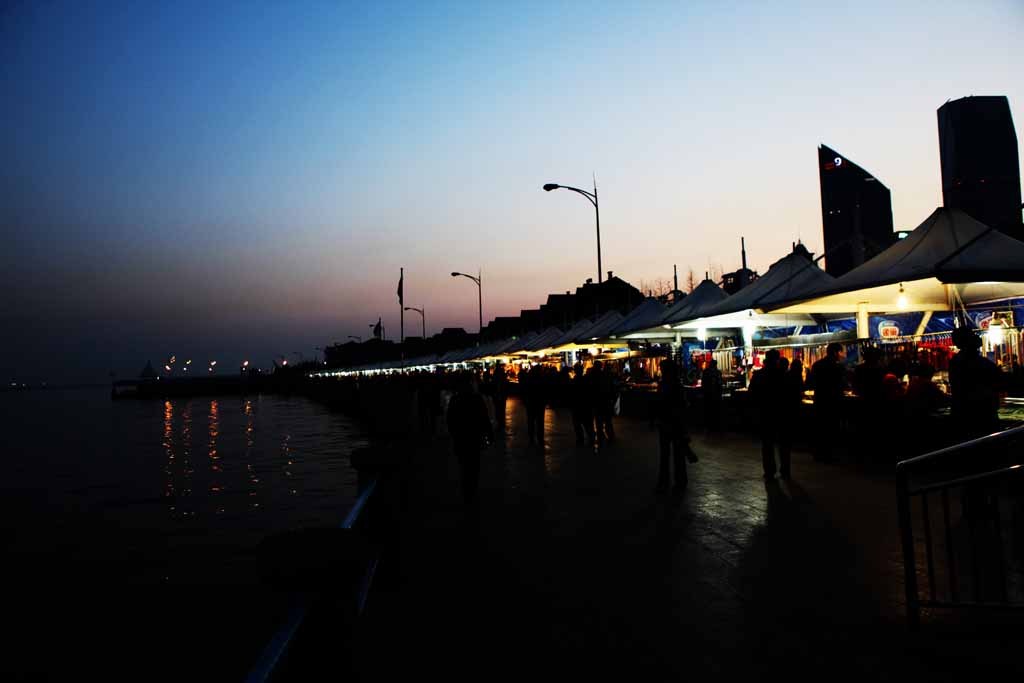 海景夜市 摄影 海滨新城