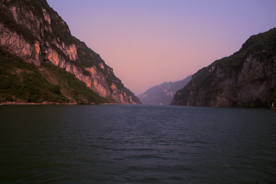 夕阳中的西陵峡 摄影 清水鱼