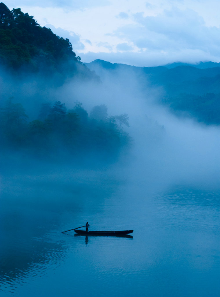 东江烟雨 摄影 保国