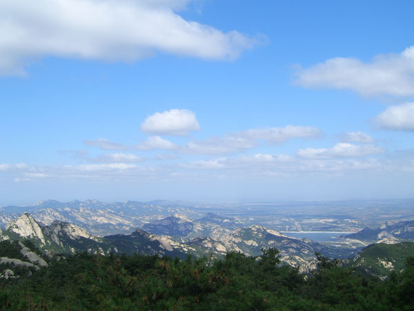 昆嵛山 摄影 江边垂柳