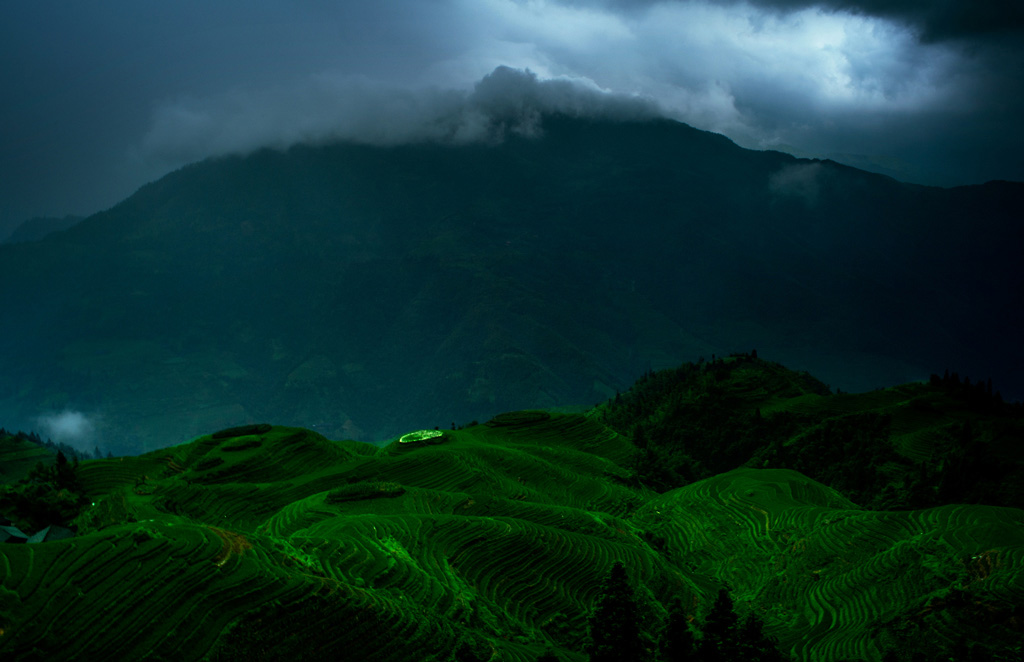 暴雨来了 摄影 bushiweiyin